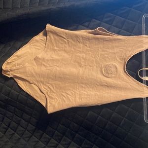 Tan large urban nation jumpsuit